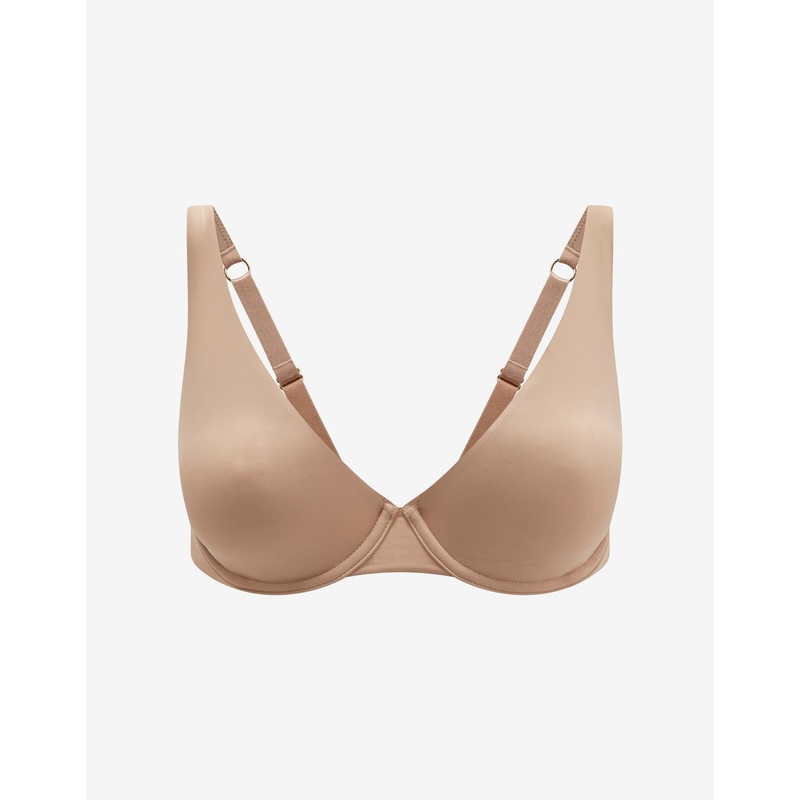 24/7 Classic Second Skin Unlined Bra taupe 32C