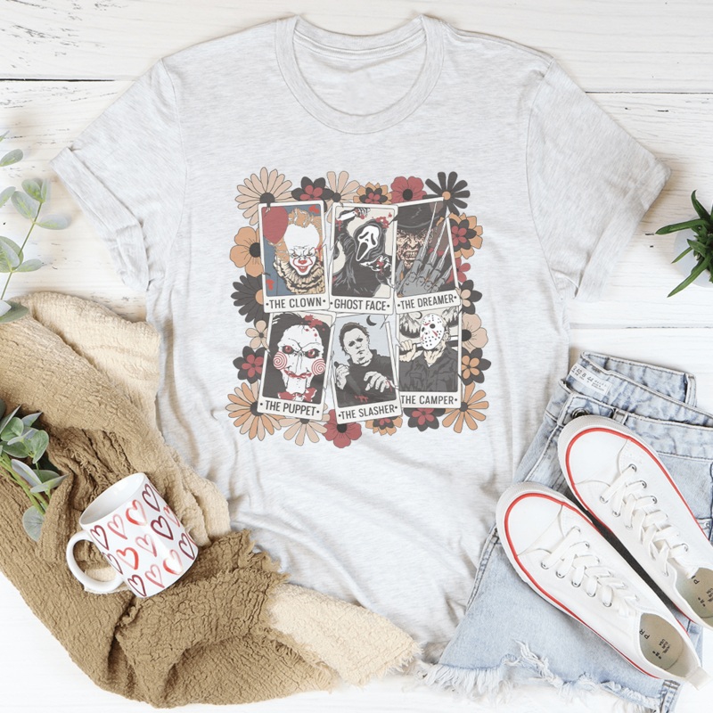 Horror Fall Tee Ash S