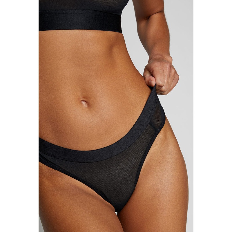 Sieve Brief in Black XS Black Single