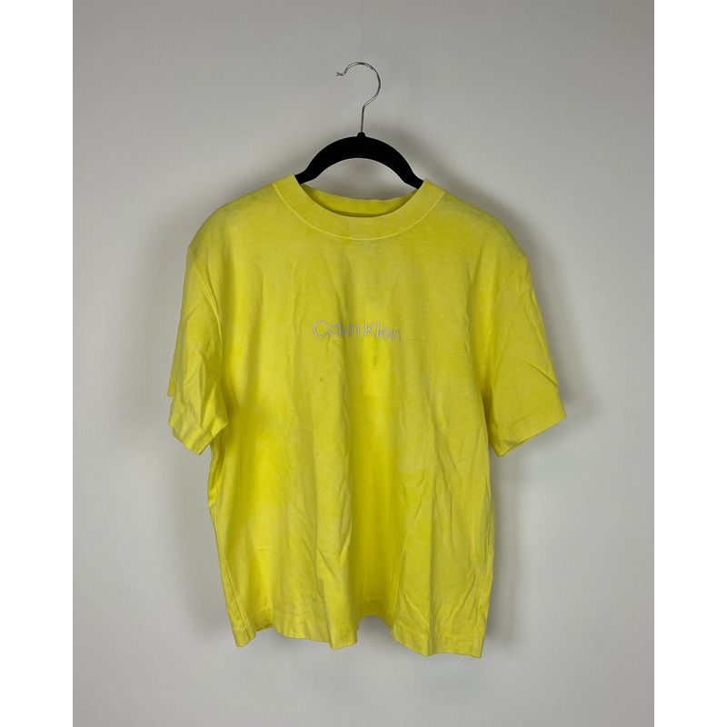 Yellow Short Sleeve Top – Small