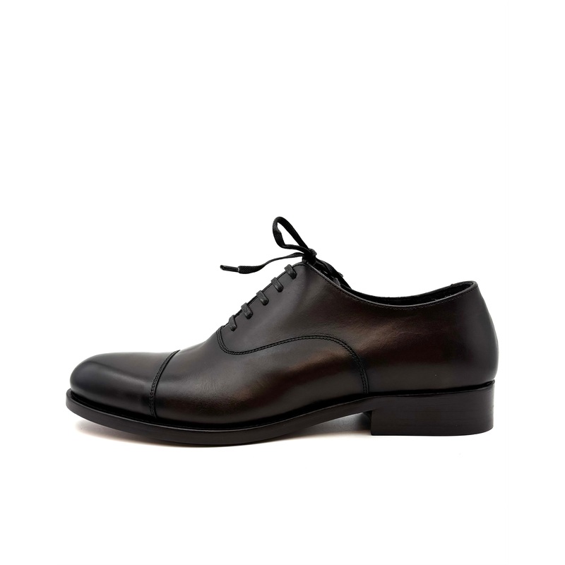 MENS Dark Chocolate Brown Lace Up Dress Shoes – Size 8