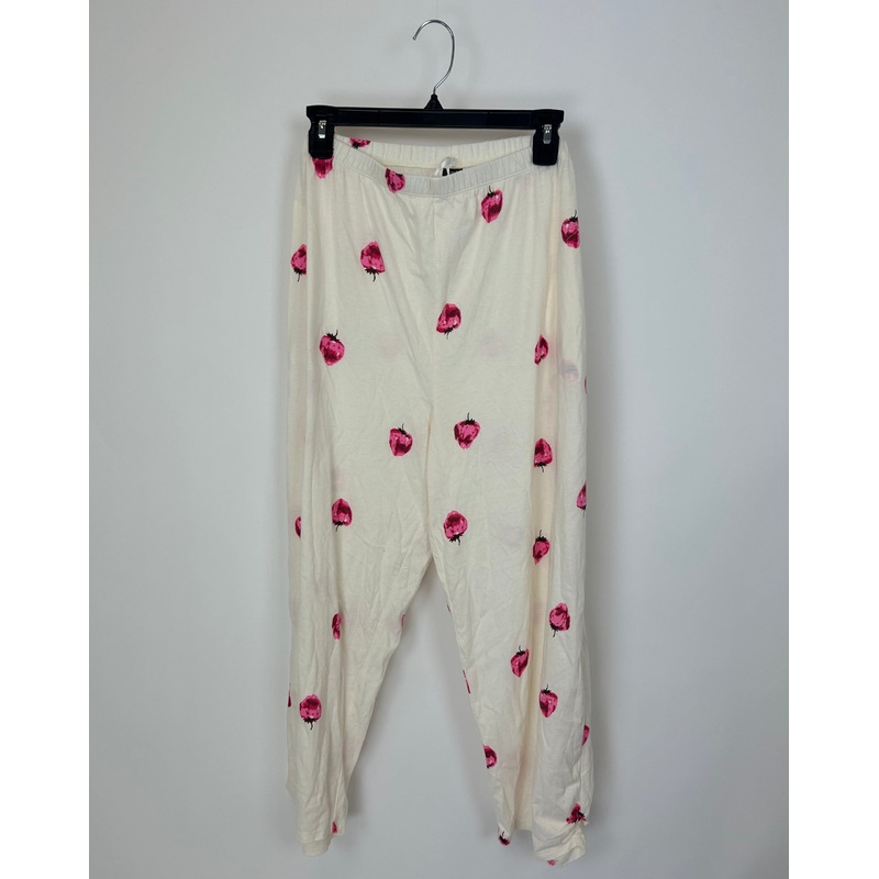 Pink Strawberry Pajama Pants – 1X 1X