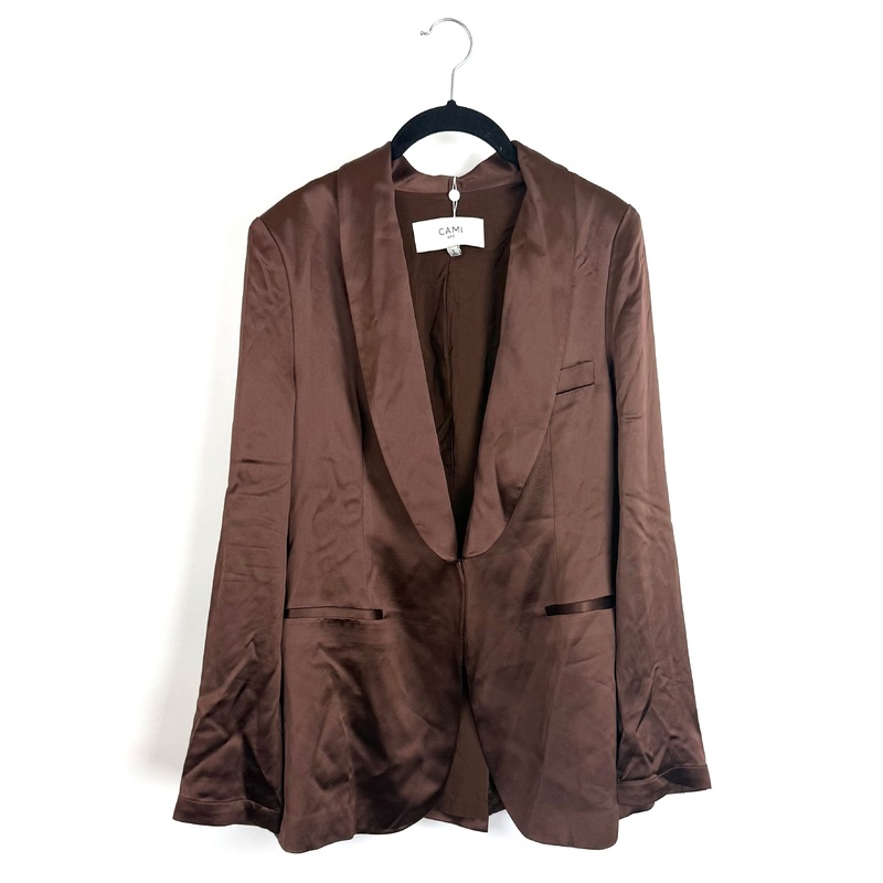 Brown Long Blazer – Size 2/4