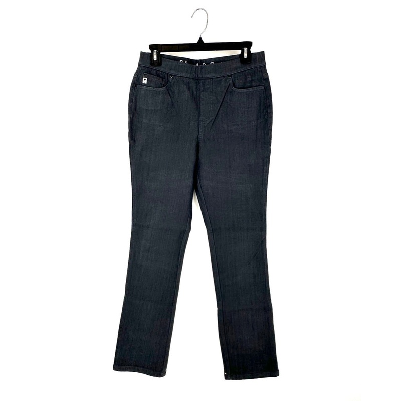 Dark Grey Rhinestone Jeans – Size 6
