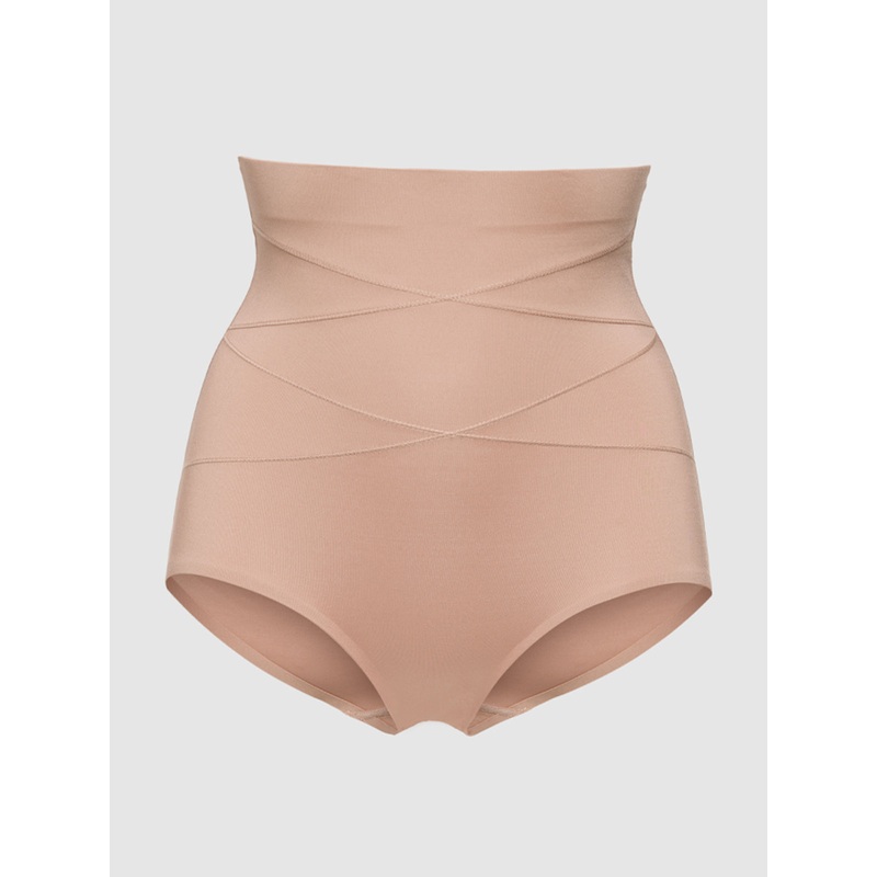 Hollywood Shape Sculpting High-Waist Briefs Caramel S