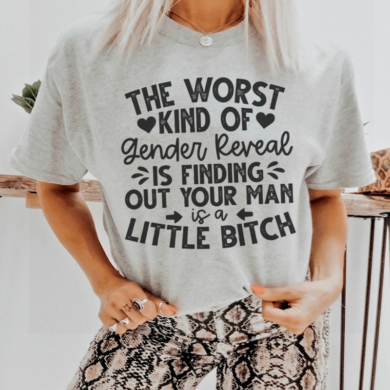 The Worst Kind Of Gender Reveal Tee Athletic Heather S