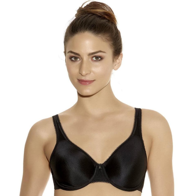 Wacoal Basic Beauty Full Figure Underwired Bra – Black 32D