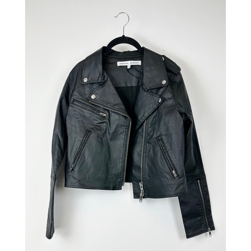 Black Coated Jacket – Small