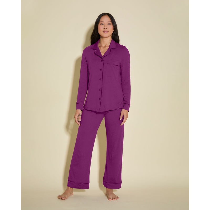 Conjunto De Pijama Petite Con Camisa De Manga Larga Y Pantalones Swiss Beet/Swiss Beet PS