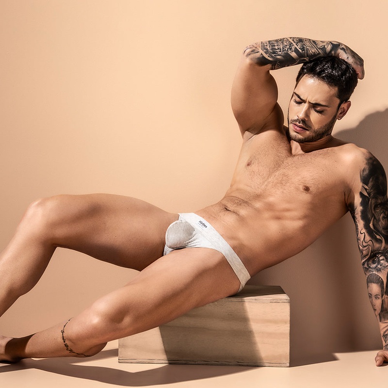 Intymen INE026 Loving Jockstrap Small Beige Jaspe