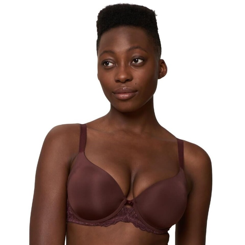 Triumph Amourette Charm Underwired Padded Bra – Decadent Chocolate 38C
