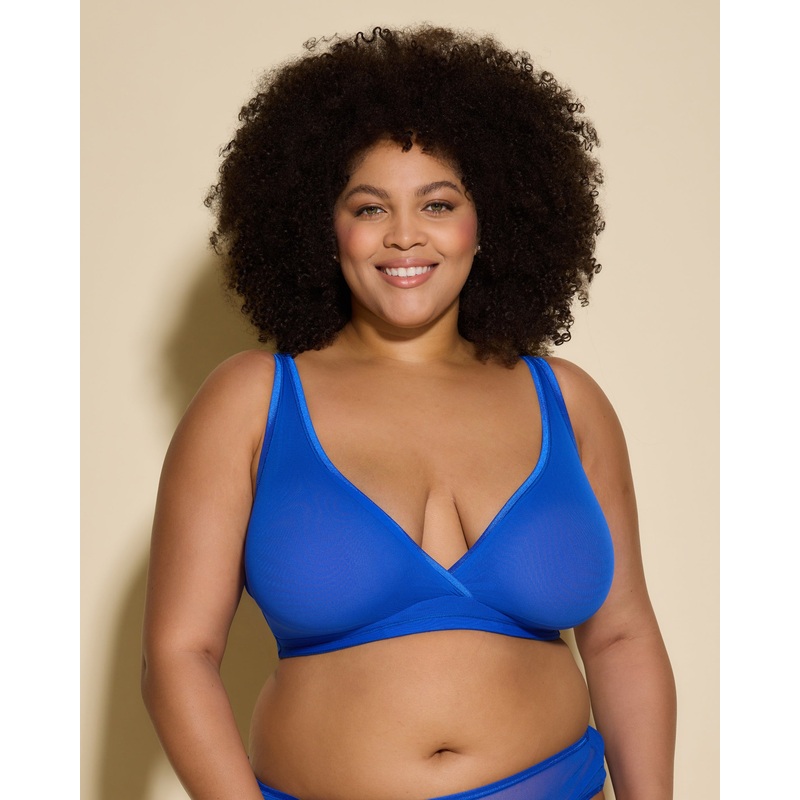 Ultra Curvy Bralette Cobalt XS