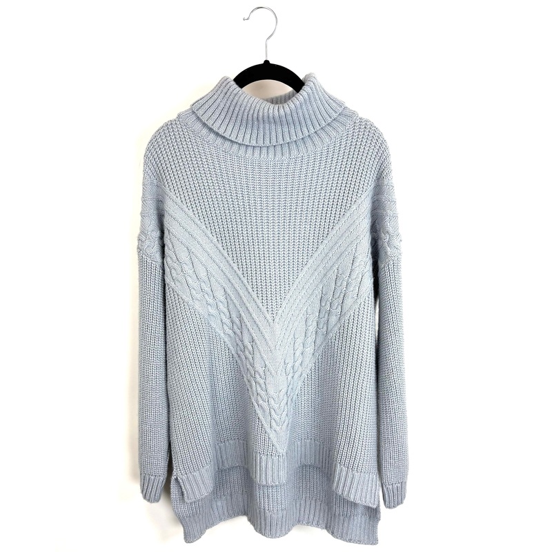 Gray Turtleneck Sweater – Size 4/6