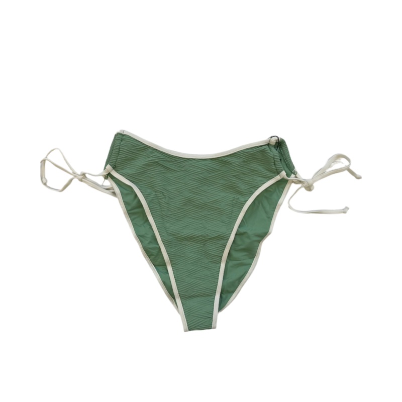 Olive Green High Waisted and Side Cut Out Bikini Bottom – Extra Extra Large
