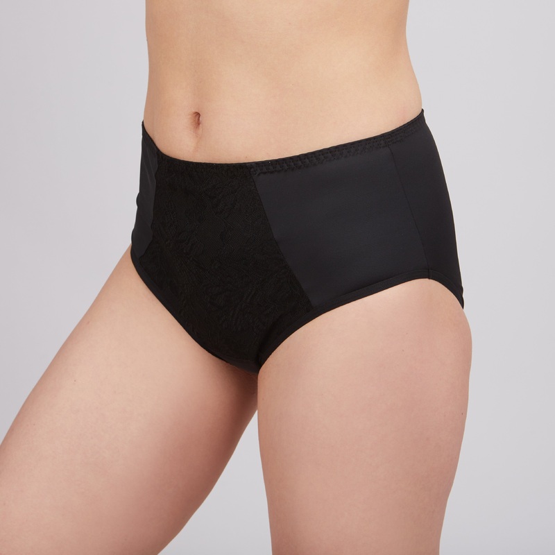 Panties Milavitsa 268070 – High-Waisted Slip 94/S Black