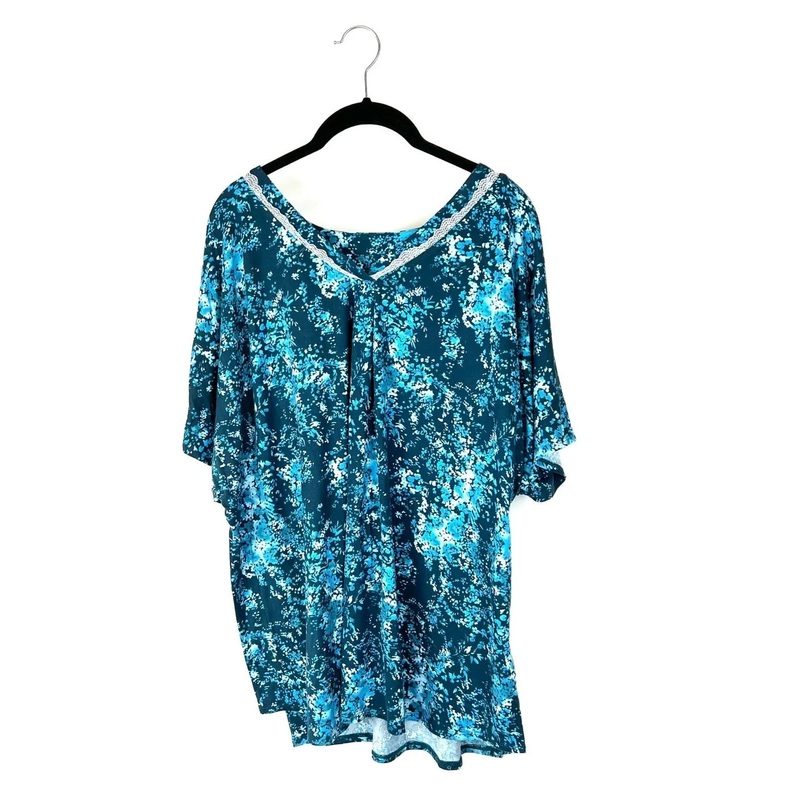 Blue Printed Lounge Set – 1x