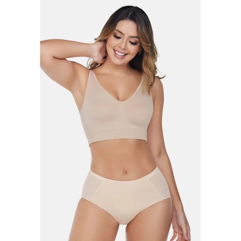 CURVEEZ Soft Comfy Brief Black S