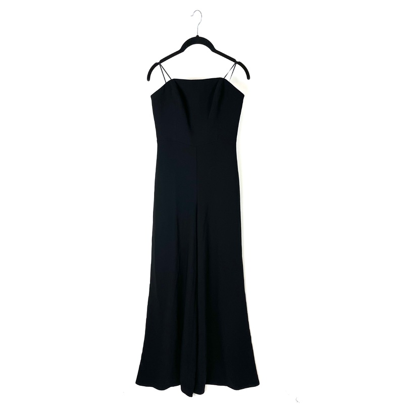 Strapless Black Jumpsuit – Size 4-6