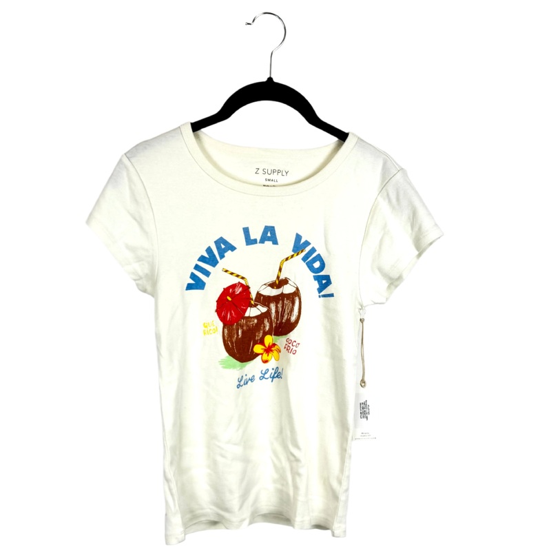 Viva La Vida Graphic T-Shirt- Small