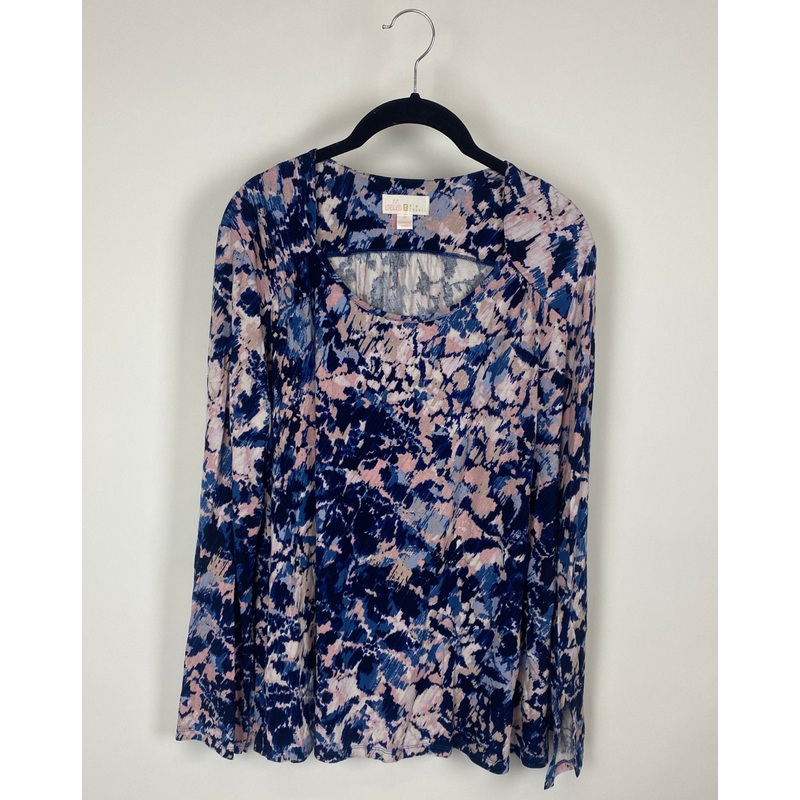 Pink and Blue Top – Size 14/16 Large