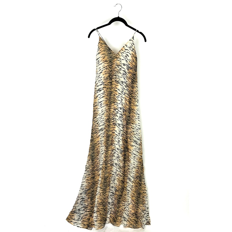 Maxi Animal Print Dress – Size 2/4