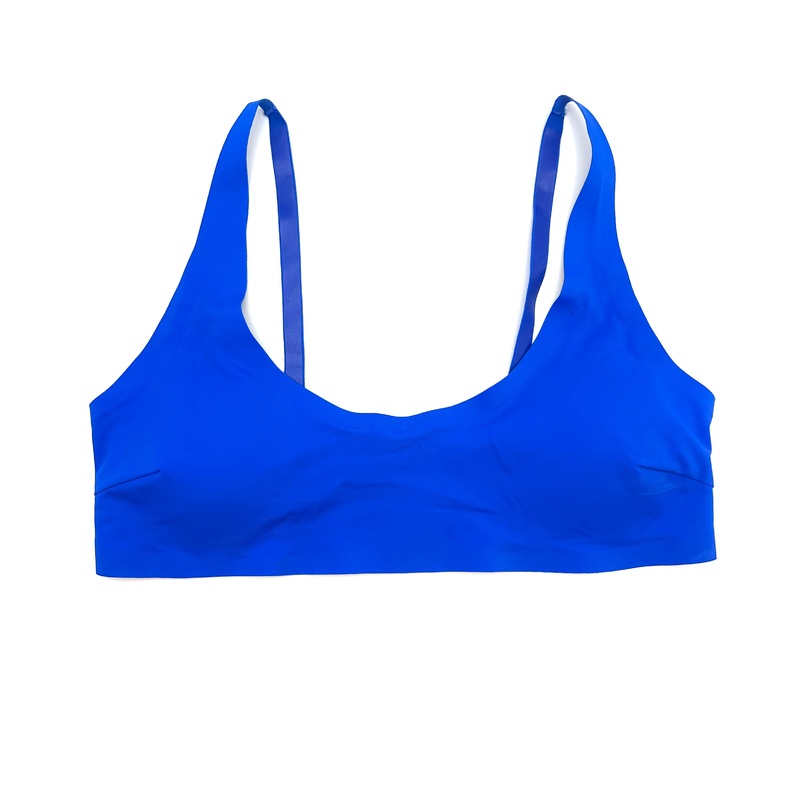 Royal Blue Scoop Neck Bikini Top – Large – 4X Large (Size 10/12)