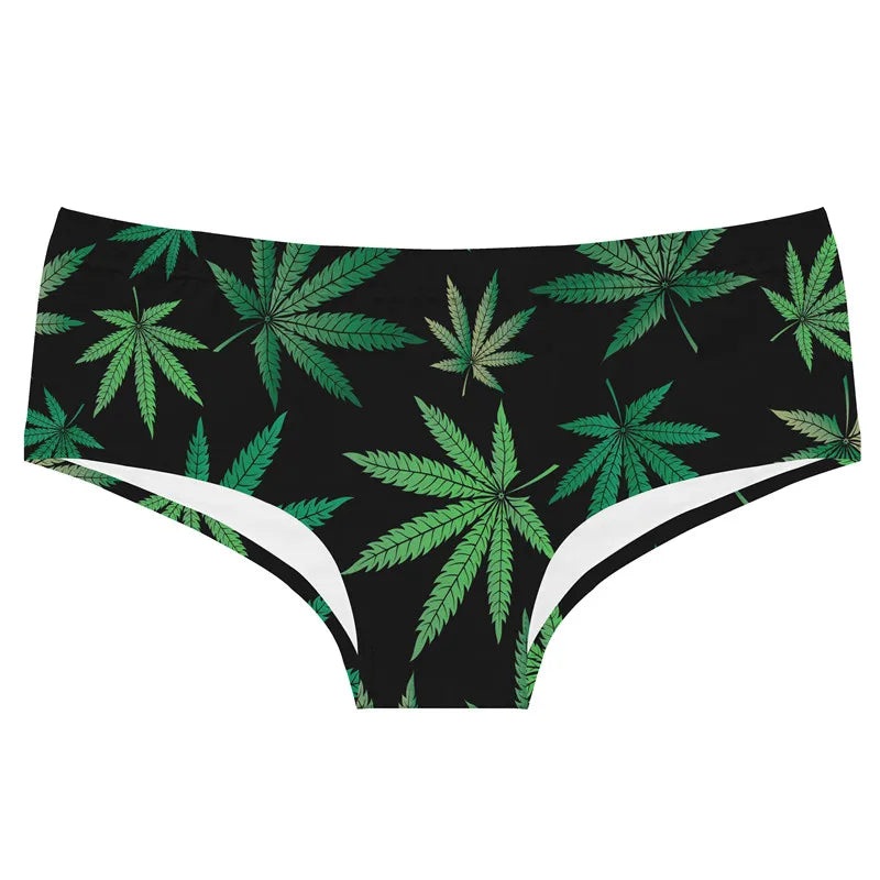 Stoned Pothead Panty One Size