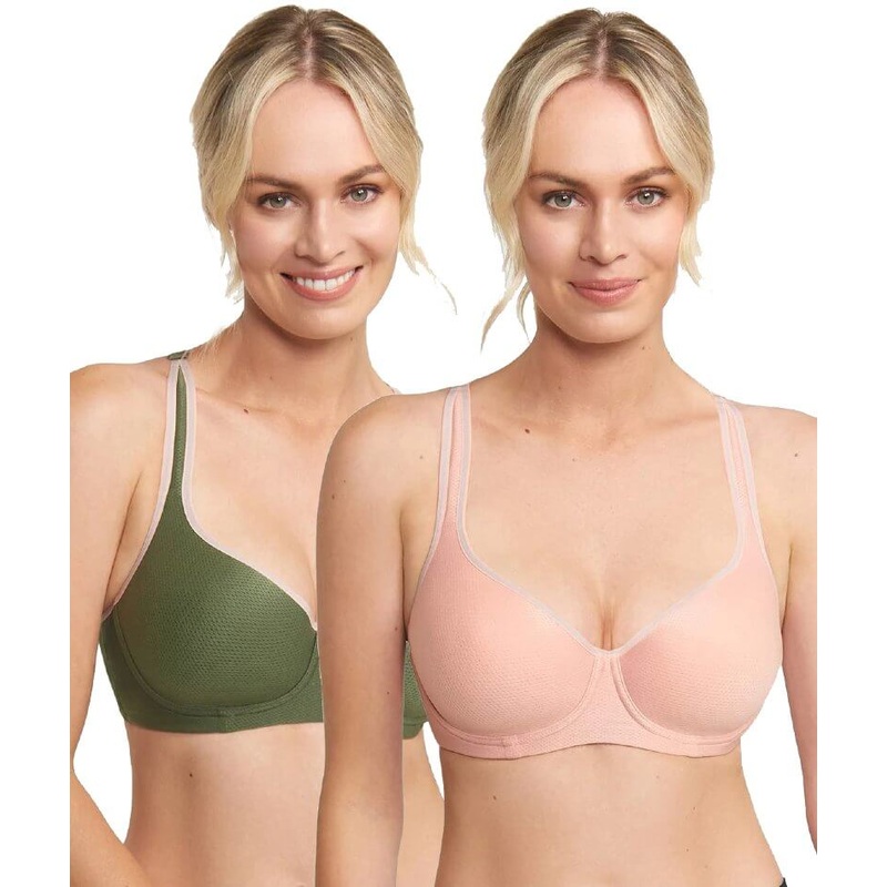 Triumph Triaction Racerback 2 Pack – Pink/Green 32B