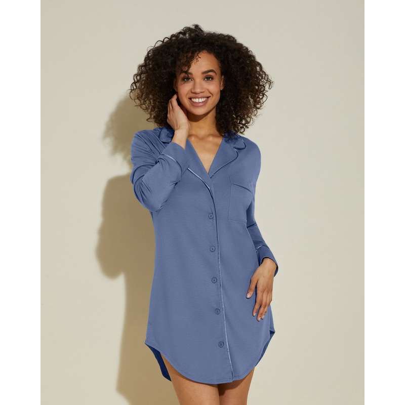 Camicia Da Notte Luzerne Blue/Luzerne Blue XS