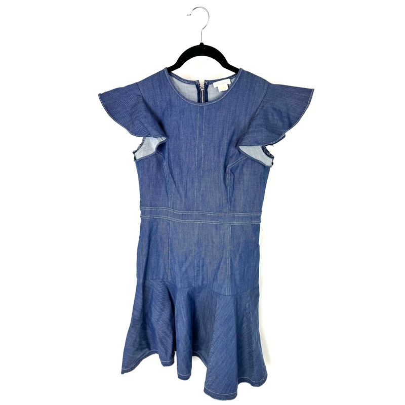 Dark Wash Denim Dress – Size 4