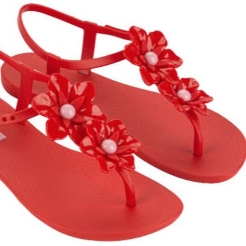 Duo Flower Sandals – 83565 BLACK 06