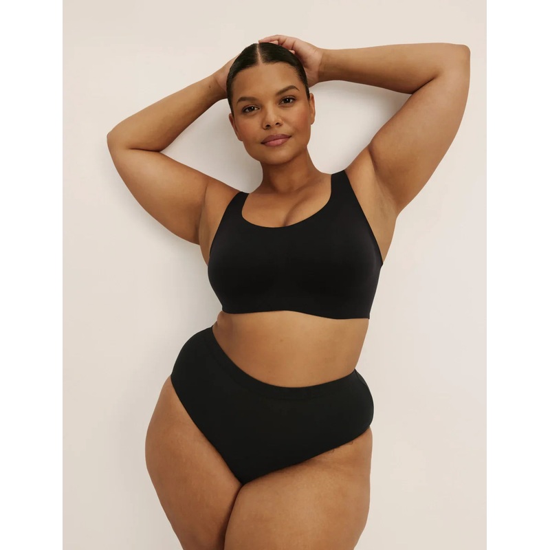 Leakproof Cotton High Rise Black XS