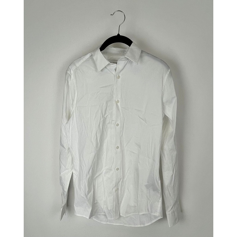 White Button Down Shirt – Extra Small