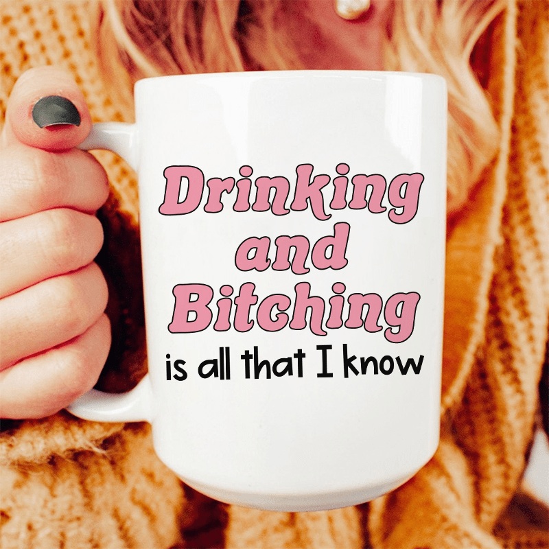 All I Know Ceramic Mug 15 oz White One Size