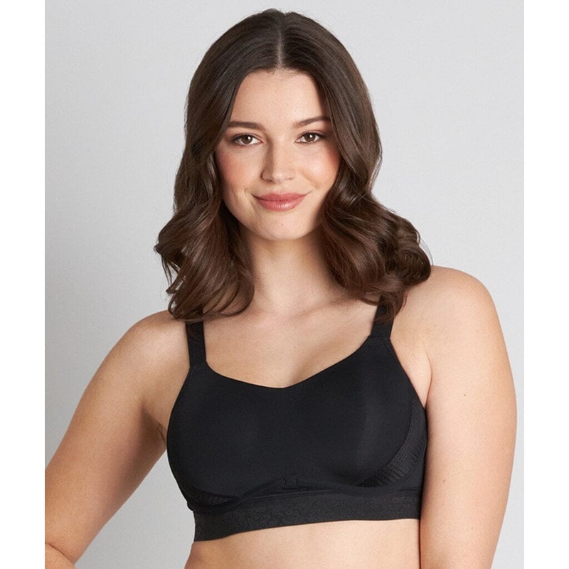 Bendon Breathe High Impact Sports Bra – Black 32B