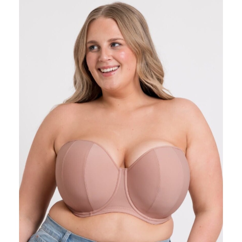 Curvy Kate Luxe Strapless Bra – Latte 28D