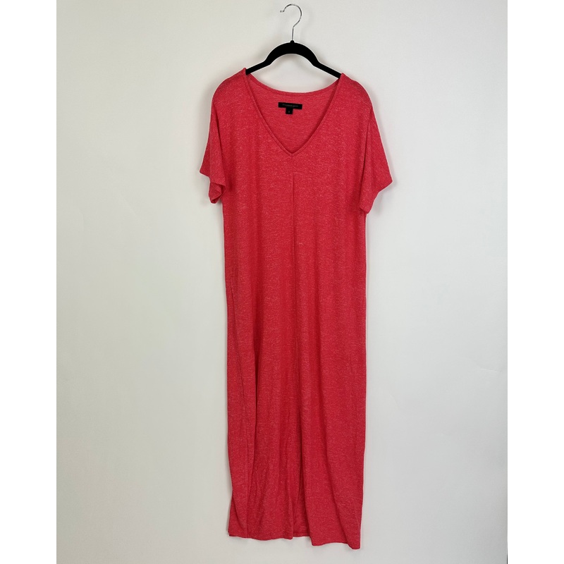 Short Sleeve Pink Nightgown – Small