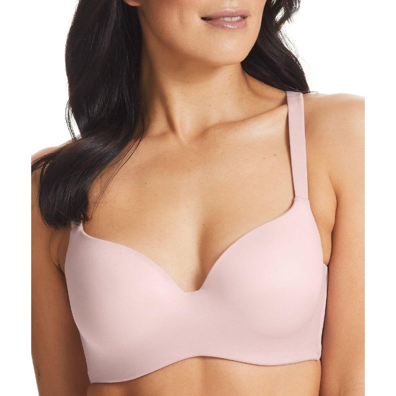 Finelines Memory Blessed Full Coverage Bra – Heather Mist Pink 32D