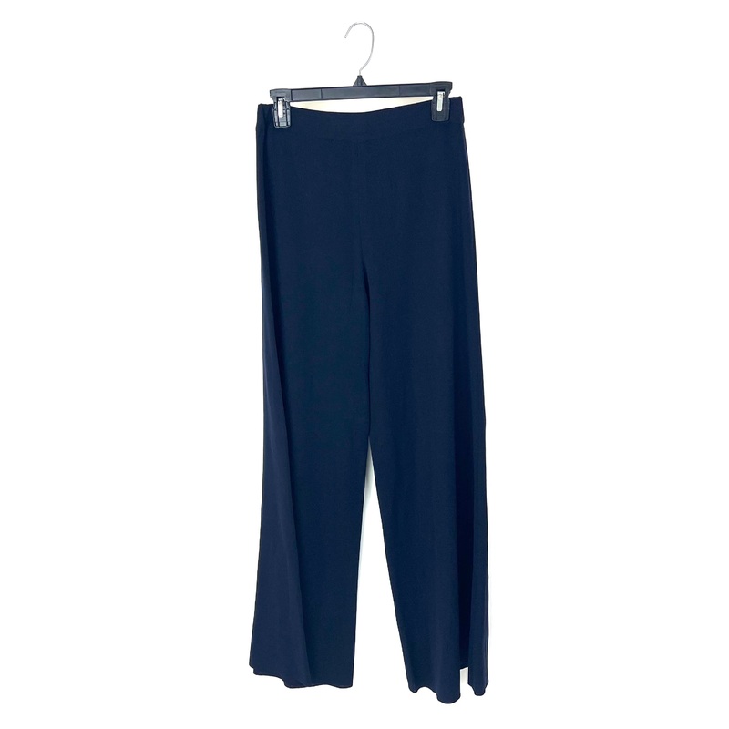 Navy Blue Wide Leg Dress Pants – Extra Small, Small, Petite Small petite small