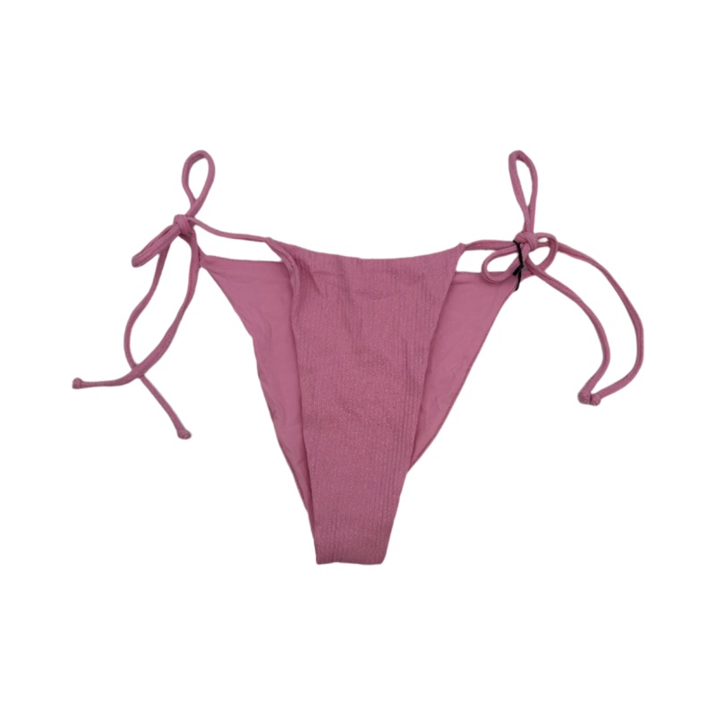 Pink Metallic Ultra Cheeky Bikini Bottoms – S, M, L, XL, XXL Small (Size 4/6)