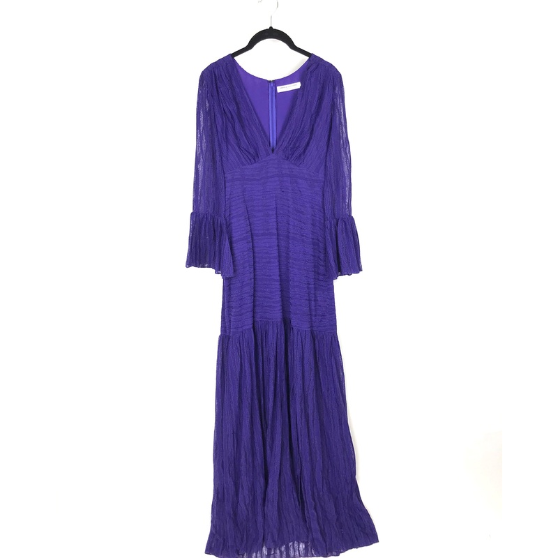 Purple Maxi Dress – Small