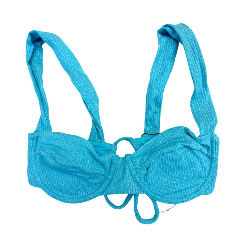 Metallic Blue Underwire Bikini Top – Extra Small and Extra Extra Large Extra Small