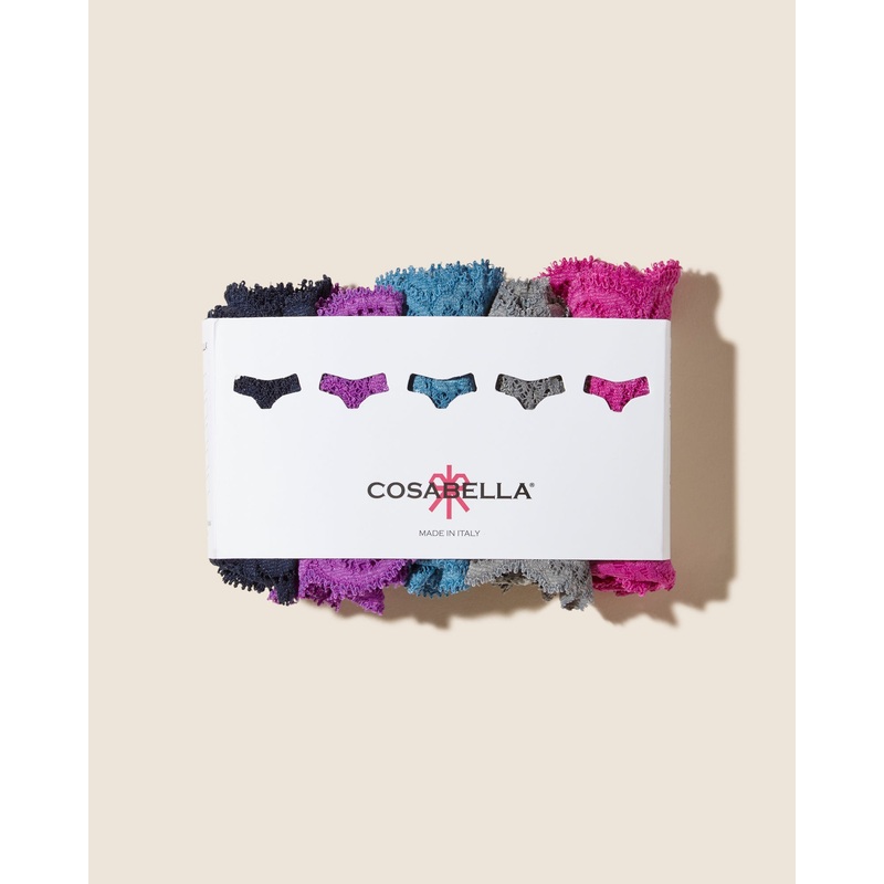 Tanga Cutie, 5Er-Pack Navy Malawi Cyclamen Cape Fuchsia Platinum Einheitsgre