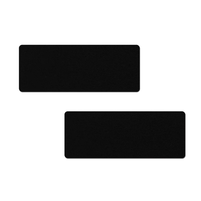 Matte Black Bar Nipple Pasties by Pastease
