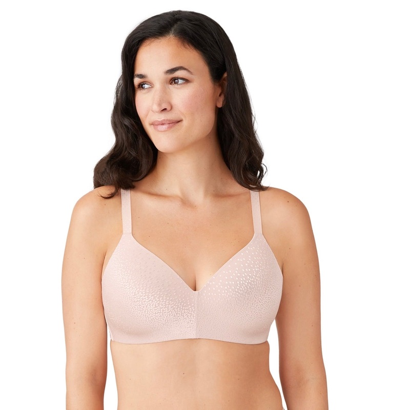 Wacoal Back Appeal Wire Free T Shirt Bra 38C Rose Dust