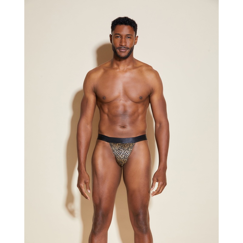 Jock Strap Neutral Leopard S
