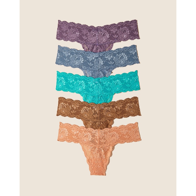Tanga Cutie, 5Er-Pack Andaman Sea Blue Diamond Himalyan Sky Light Copper Quattro Einheitsgre