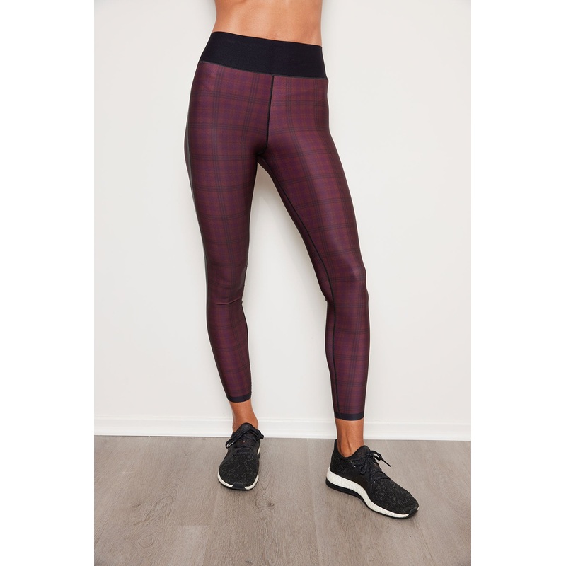 TARTAN LEATHER ULTRA HIGH LEGGING PLMNRLTH XXS