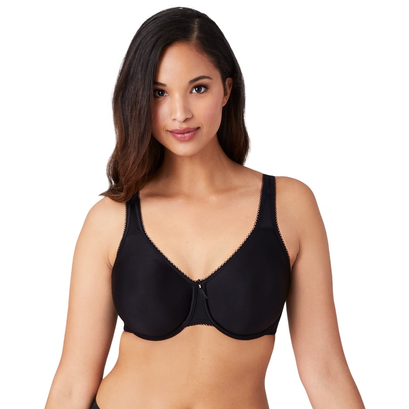 Basic Beauty Full Coverage Underwire Bra – 855192 – Black 34C BLACK