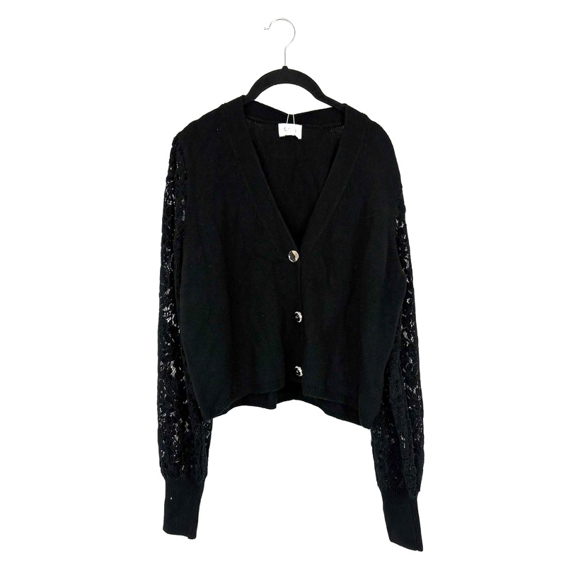 Black Cardigan – Size 0/2 & 6/8 Extra Small ( size 0/2)